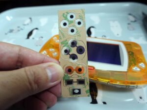 ワンダースワンカラー電源修理（補修シート）